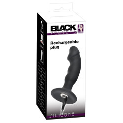 Black Velvets Plug Vibrant Diconik 11.5 x 3.2cm